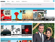 Tablet Screenshot of intervox.co.uk